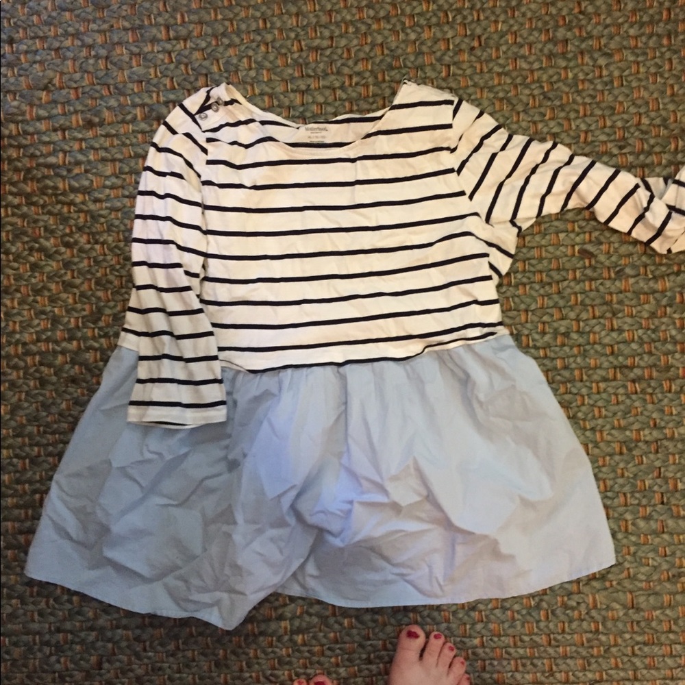 Peplum Maternity top